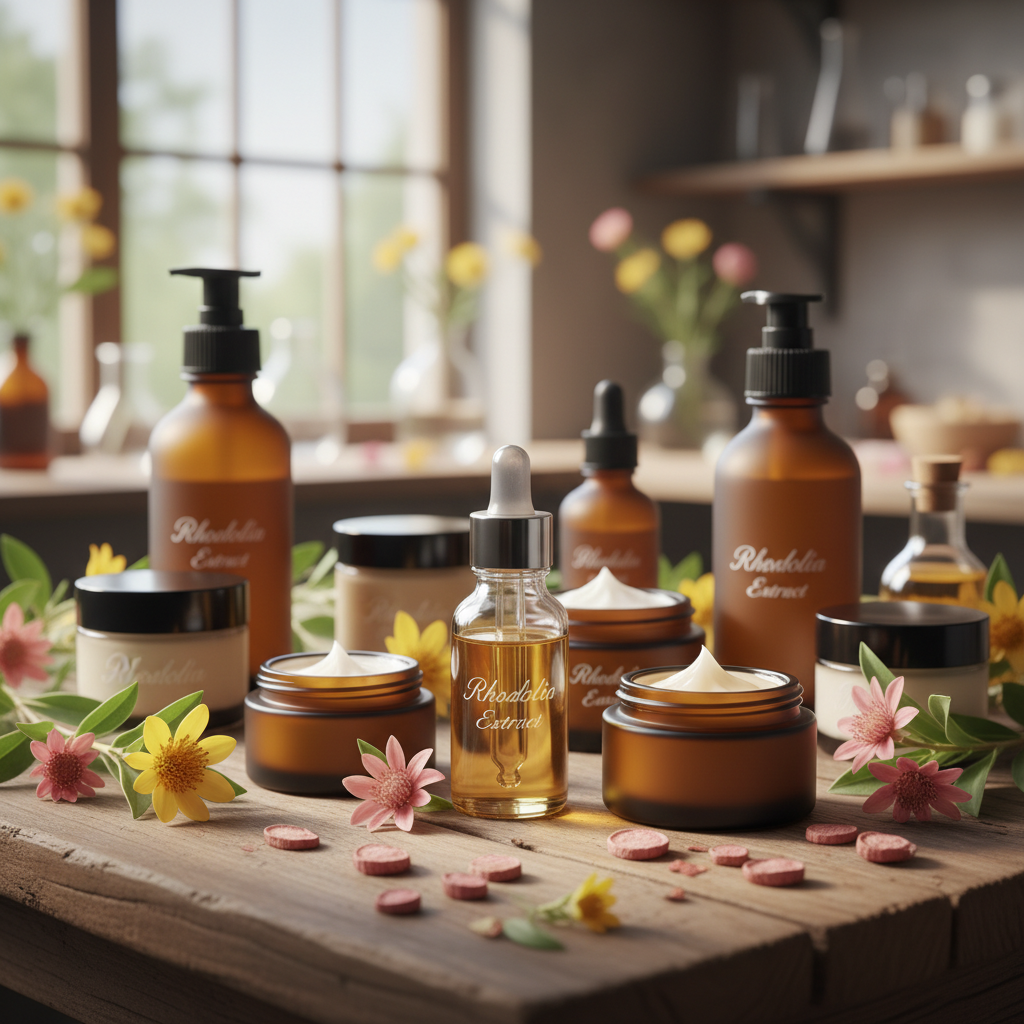 Rhodiola Extract For Natural Skincare And Beauty Products