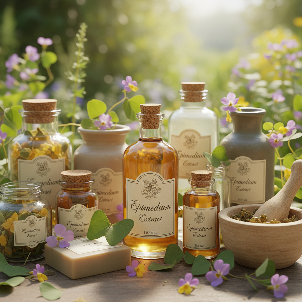 Epimedium Extract For Natural Skincare And Beauty Products