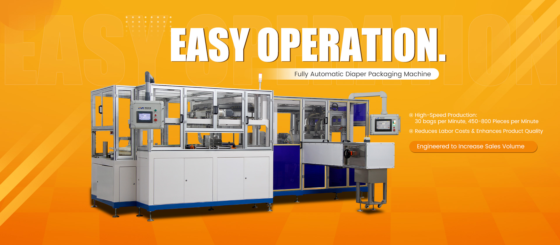 High Speed Automatic Adult Diaper Packing Machine
