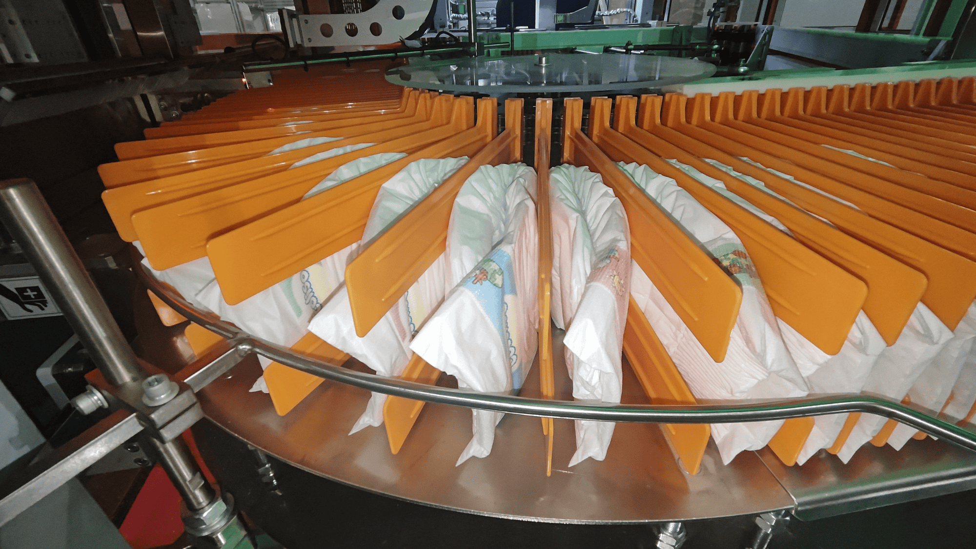 CAM 200H High Speed Automatic Baby Diaper Packing Machine