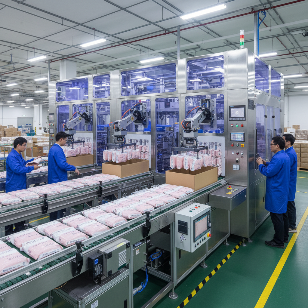 Menstrual Pants Packing Machine For High-Speed Production Lines
