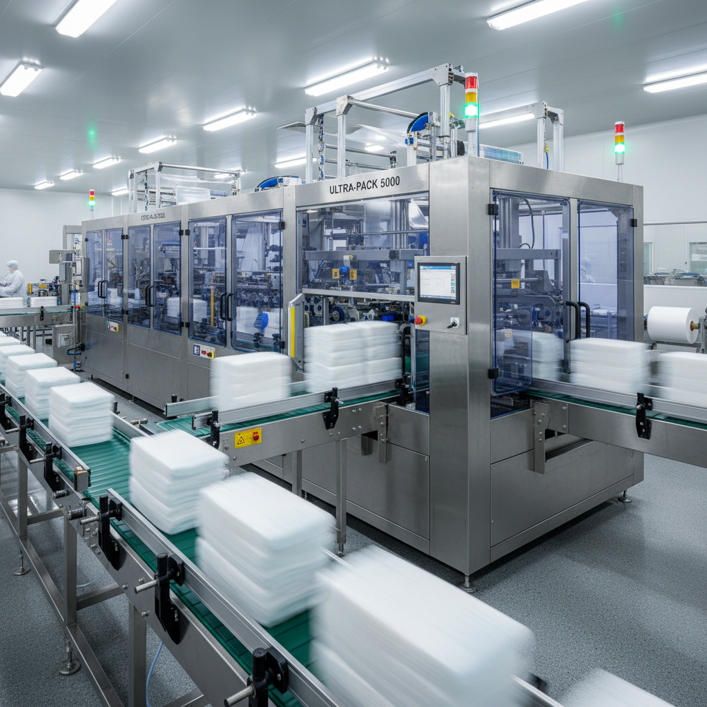 High Speed Diaper Packing Machine For Automated Diaper Packaging