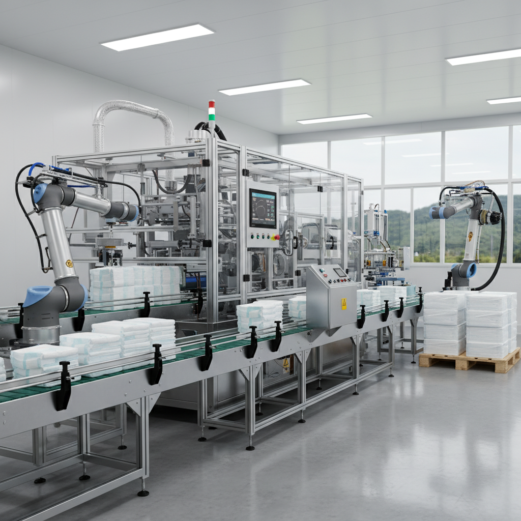 Pet Diaper Packaging Machine For Automated Diaper Packaging