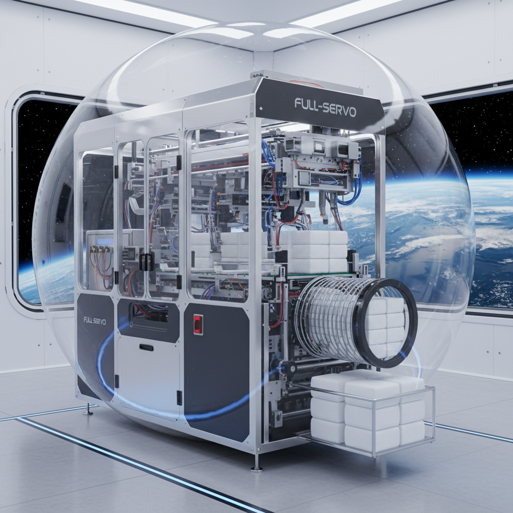 Full-Servo Diaper Packing Machine For Space-Saving Compression Packing