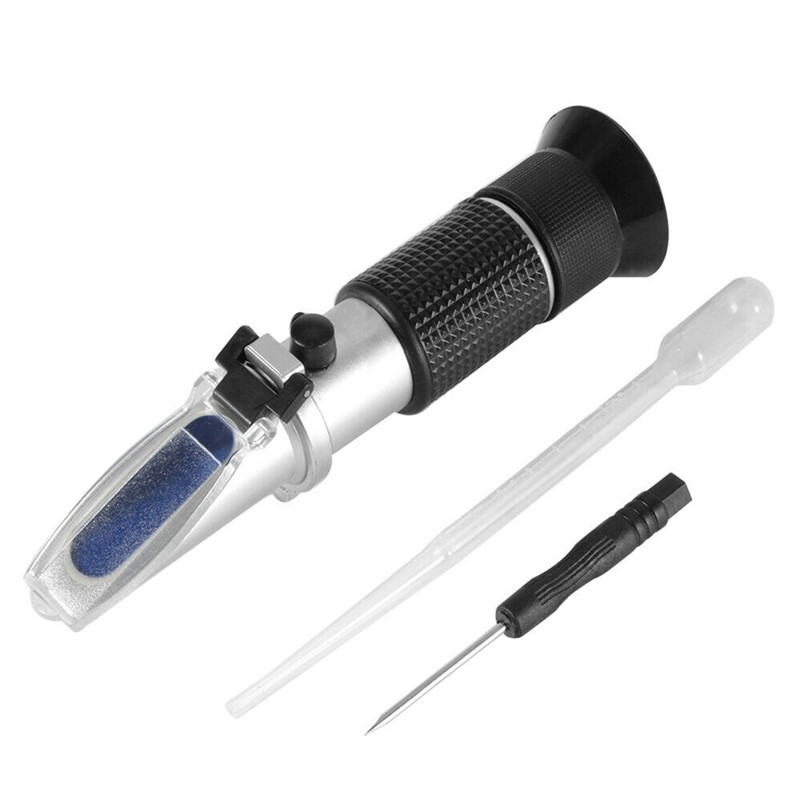 DASQUA High Precision Portable Battery Acid and Engine Coolant Refractometer
