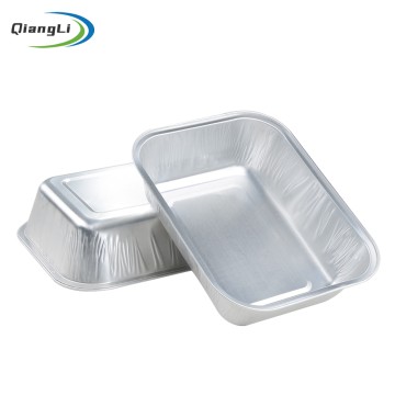 280ml Airline Aluminum Foil Meal Tray with Lid, Lightweight Airline Catering Box