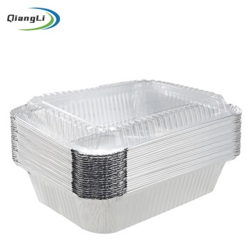 Customizable 61oz/1800ml 10"x7.7" Aluminum Foil Tray for Large Family Roast & Buffet Serving