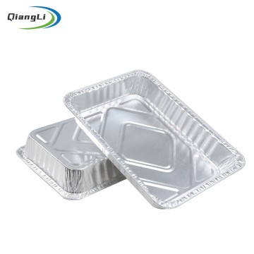 Restaurant Supply 22.0oz/650ml 8.46"x6.10" Shallow Baking Tray for Pizza Slice & Focaccia
