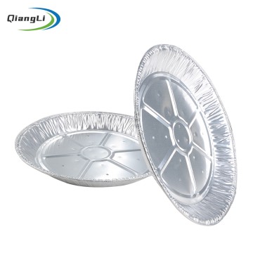 Shallow Wide 40.6oz/1200ml 11.73" Round Pizza Tray for 12-Inch Pizza & Focaccia