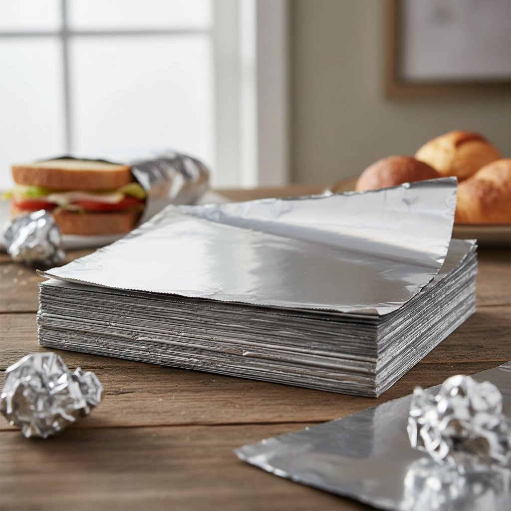 Foil Wrapping Sheets For Food Packaging