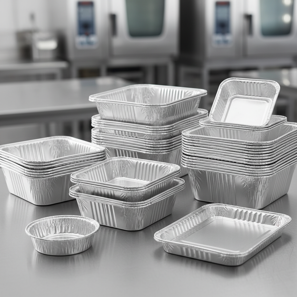 Aluminum Foil Tray For Food Packaging
