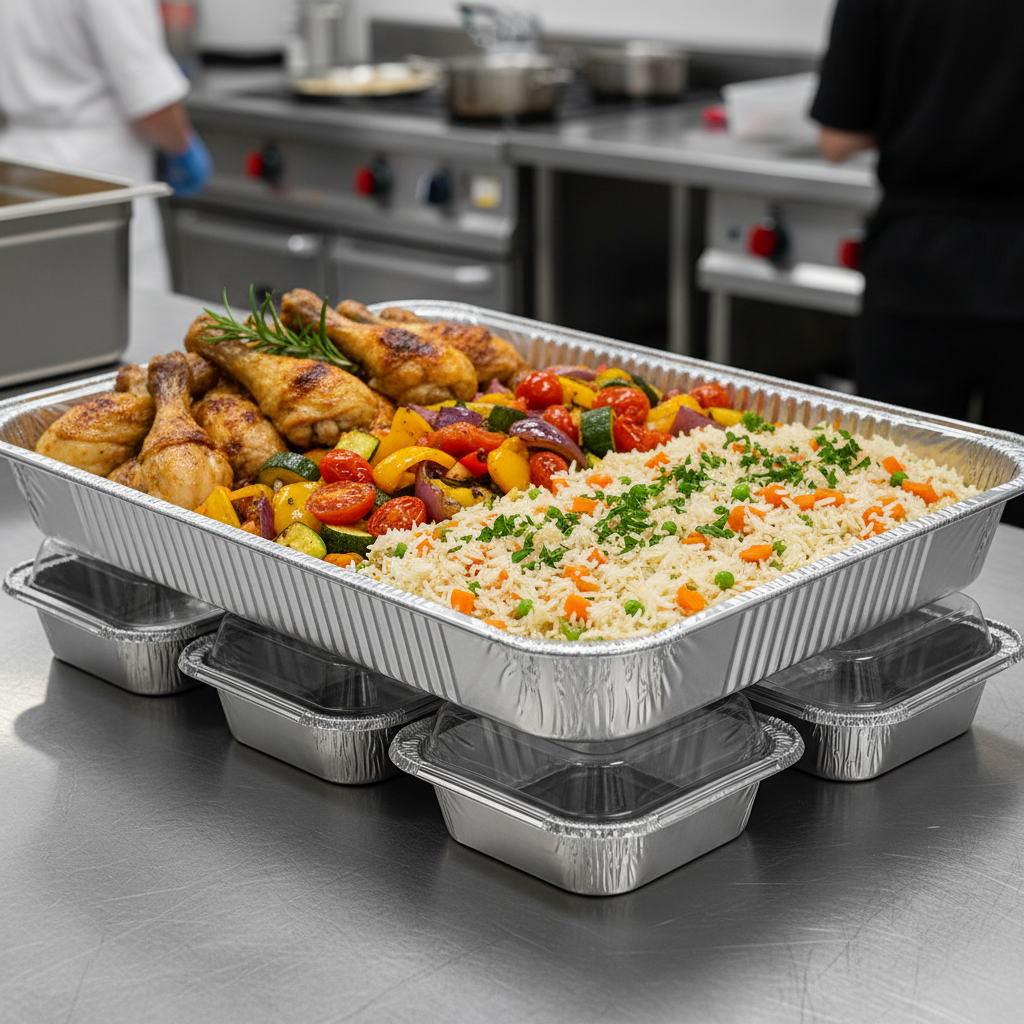 Aluminum Foil Tray For Catering Services