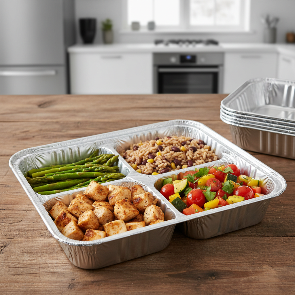 Foil Tray For Meal Prep