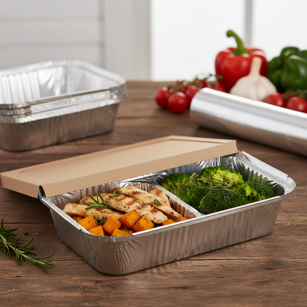 Foil Box For Meal Prep