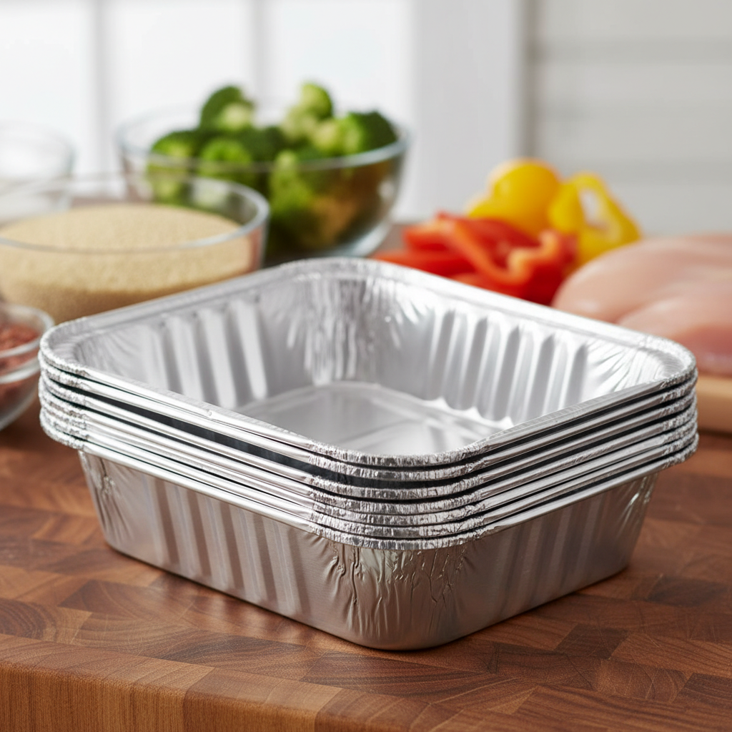 Disposable Foil Pan For Meal Prep