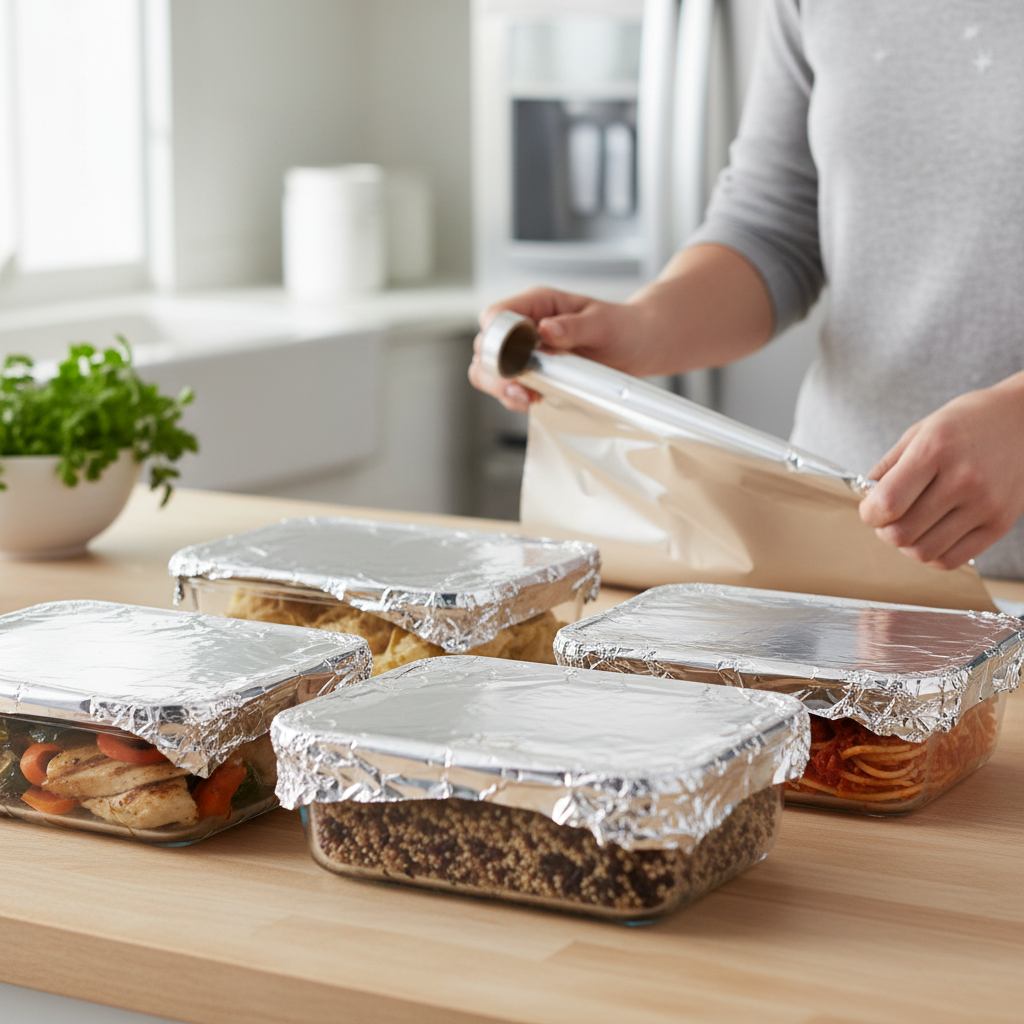 Kitchen Aluminium Foil For Meal Prep