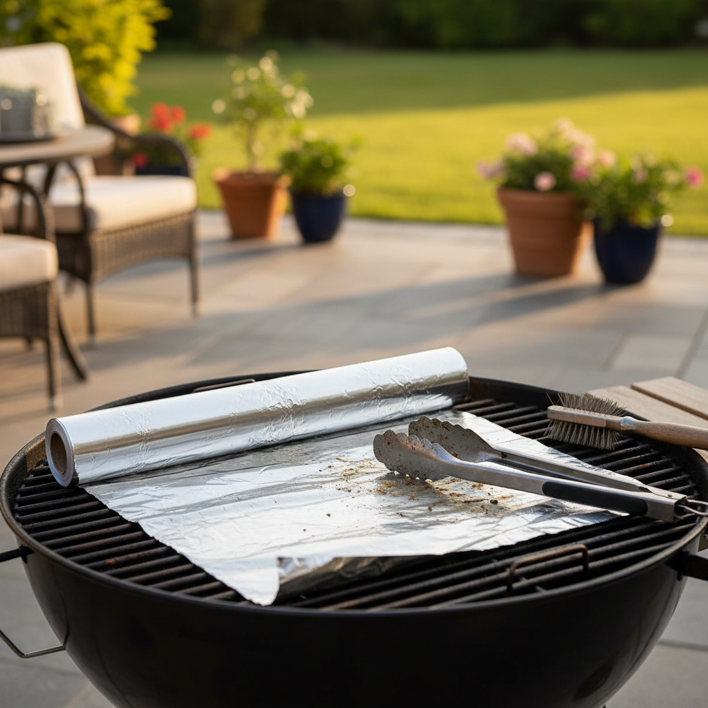 Kitchen Aluminium Foil For Grill Liners
