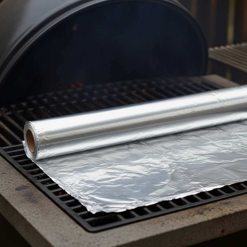 Aluminium Silver Foil For Grill Liners