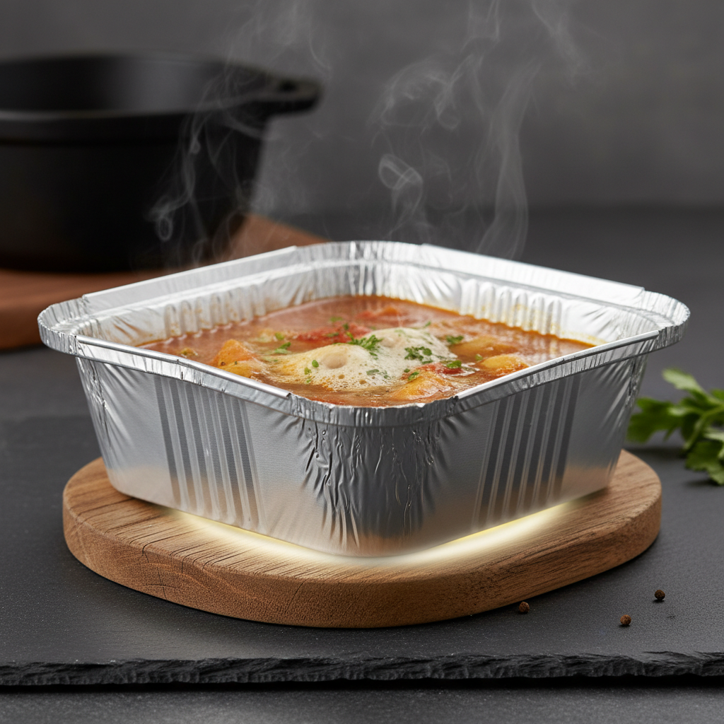 Disposable Foil Pan For Heat Insulation