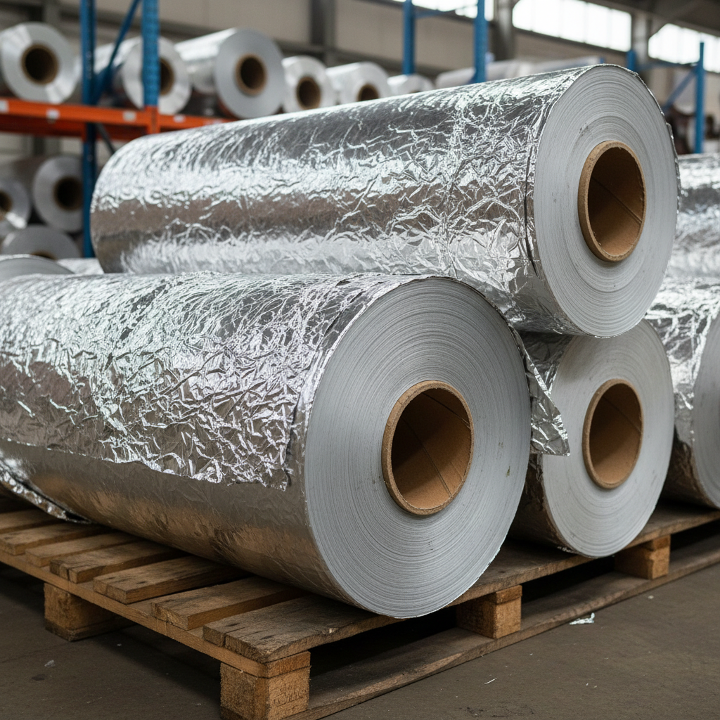 Tin Foil Rolls For Heat Insulation