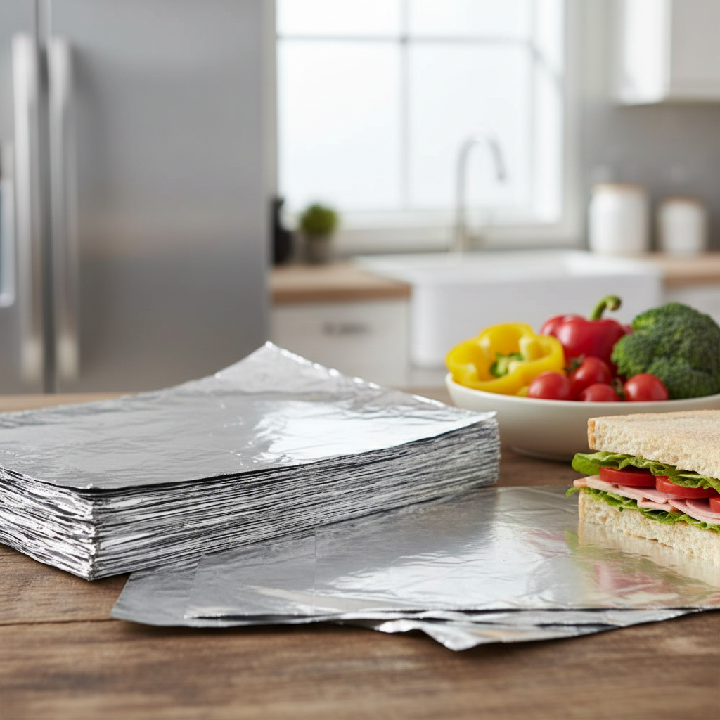 Aluminum Foil Sheets For Food Storage