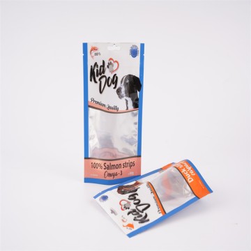 Sachets refermables à fermeture éclair pour friandises pour chiens, en plastique, design personnalisé