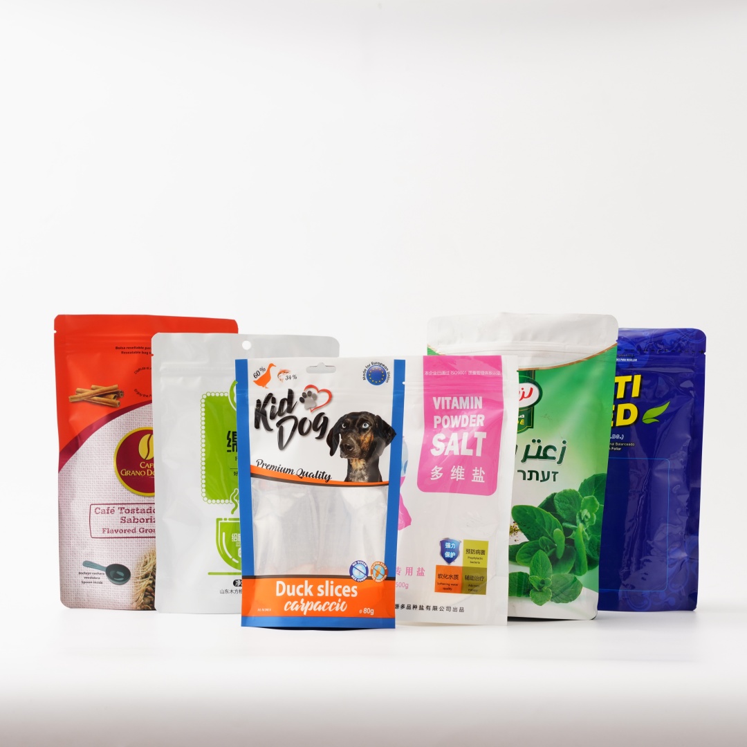 Détails des sachets refermables à fermeture éclair pour friandises pour chiens en plastique, design personnalisé (3)