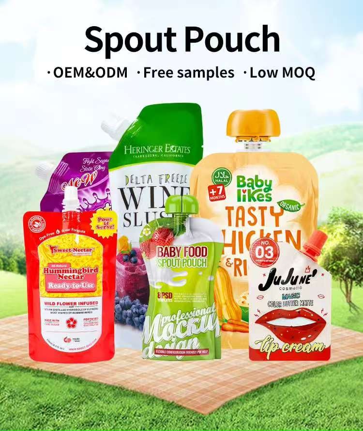 Liquid Spout Pouch Packaging Bag detail (2)