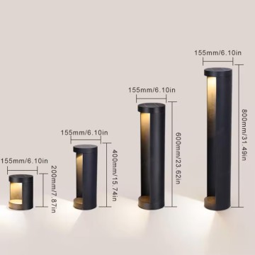 អំពូល LED សម្រាប់សួនច្បារខាងក្រៅ ទំហំ 20cm 40cm 60cm 80cm...
