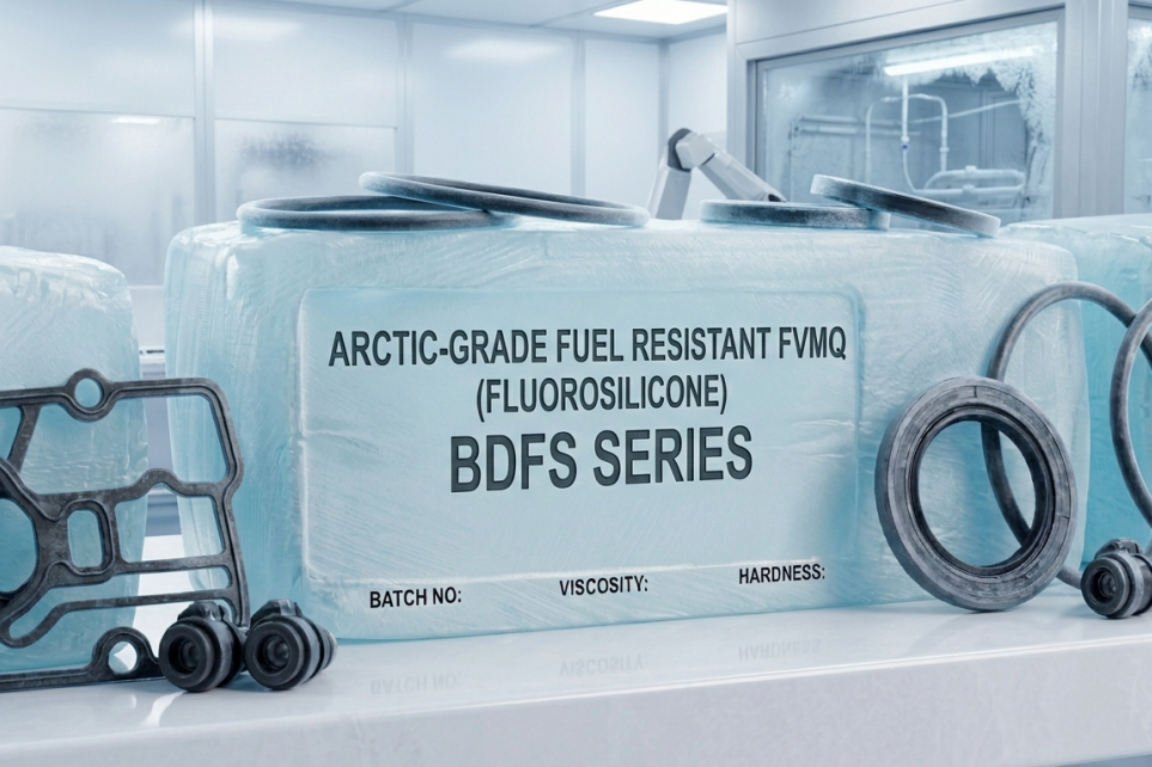 Arctic-Grade Fuel Resistant FVMQ (Fluorosilicone) BDFS Series