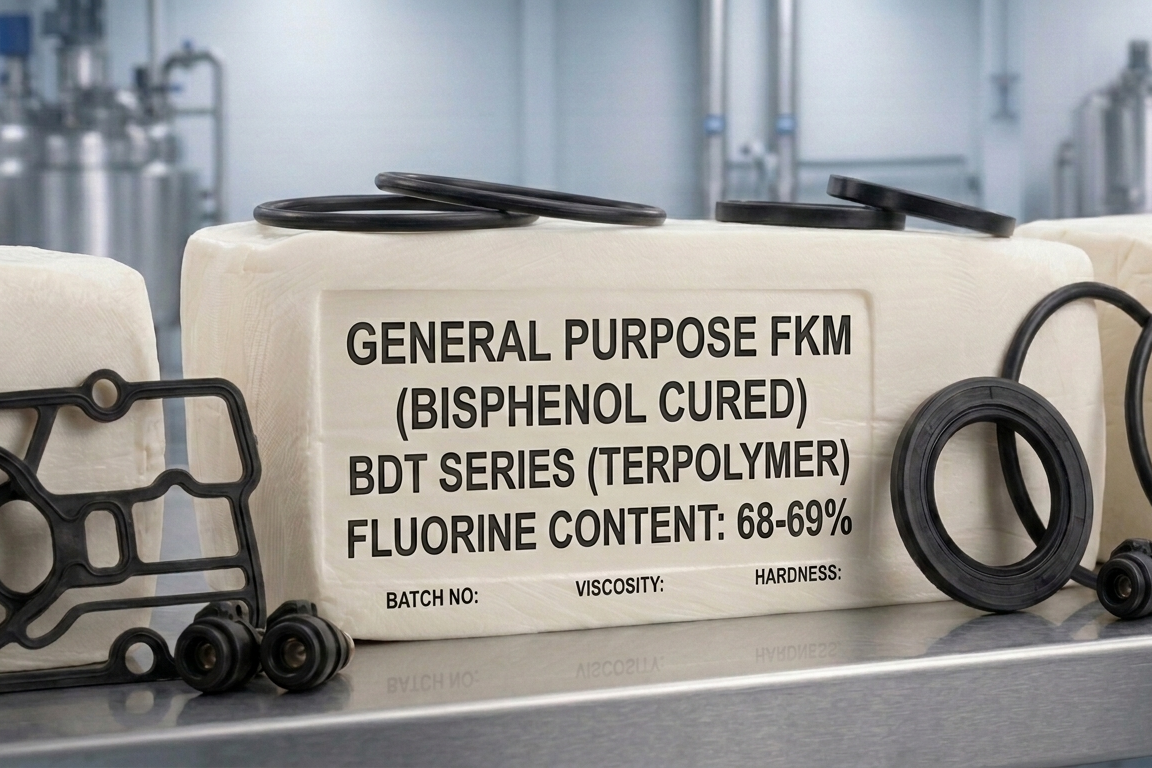 General Purpose FKM (Bisphenol Cured)BDT Series Fluoroelastomer (Terpolymer)