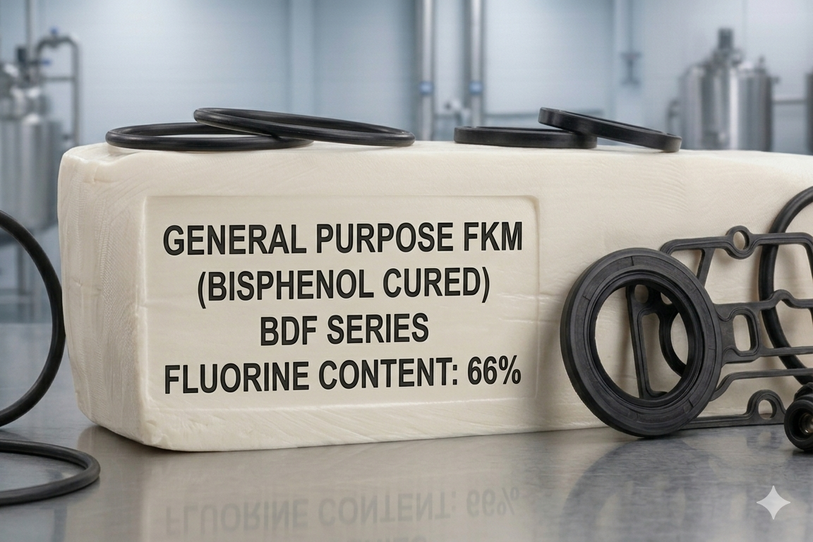 General Purpose FKM (Bisphenol Cured)BDF Series Fluoroelastomer (Copolymer)
