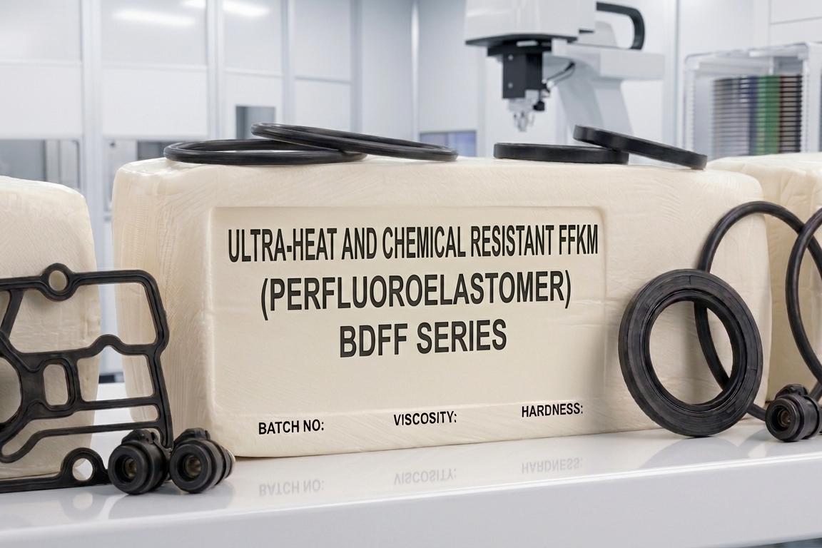 Ultra-Heat and chemical resistant FFKM (Perfluoroelastomer) BDFF Series