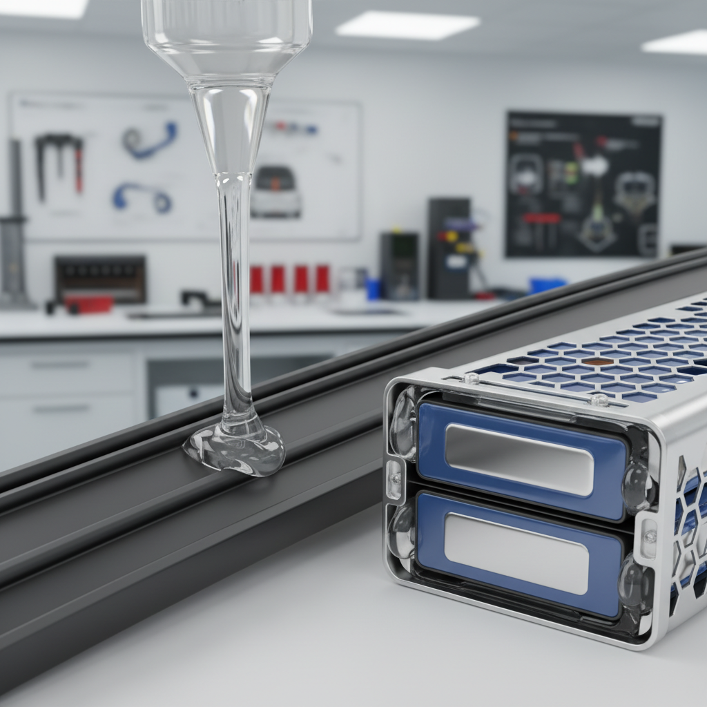 Silicone Pressure Sensitive Adhesive For Automotive Sealing And EV Battery Materials