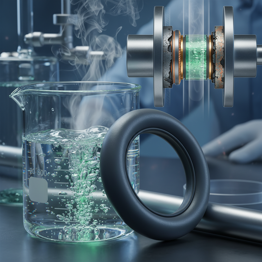 Ffkm Perfluoroelastomer For Chemical Processing And Corrosion-resistant Sealing