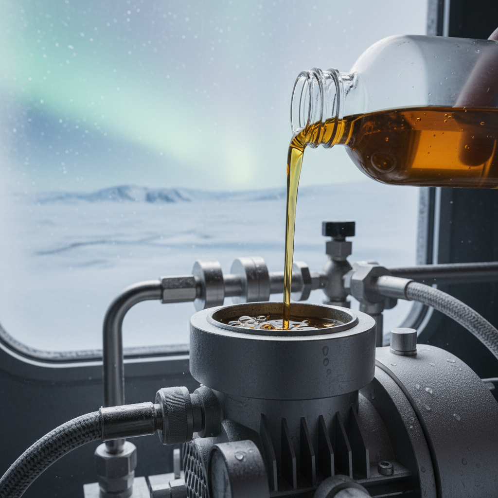 Arctic-Grade Fuel Resistant Fvmq For Vacuum Pump Lubrication And High-vacuum Systems
