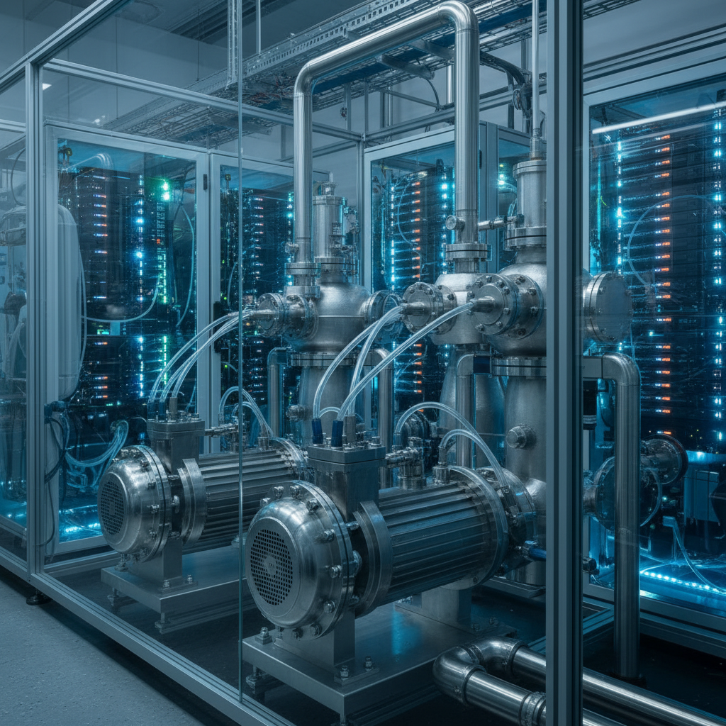 Data Center Immersion Cooling For Vacuum Pump Lubrication And High-vacuum Systems