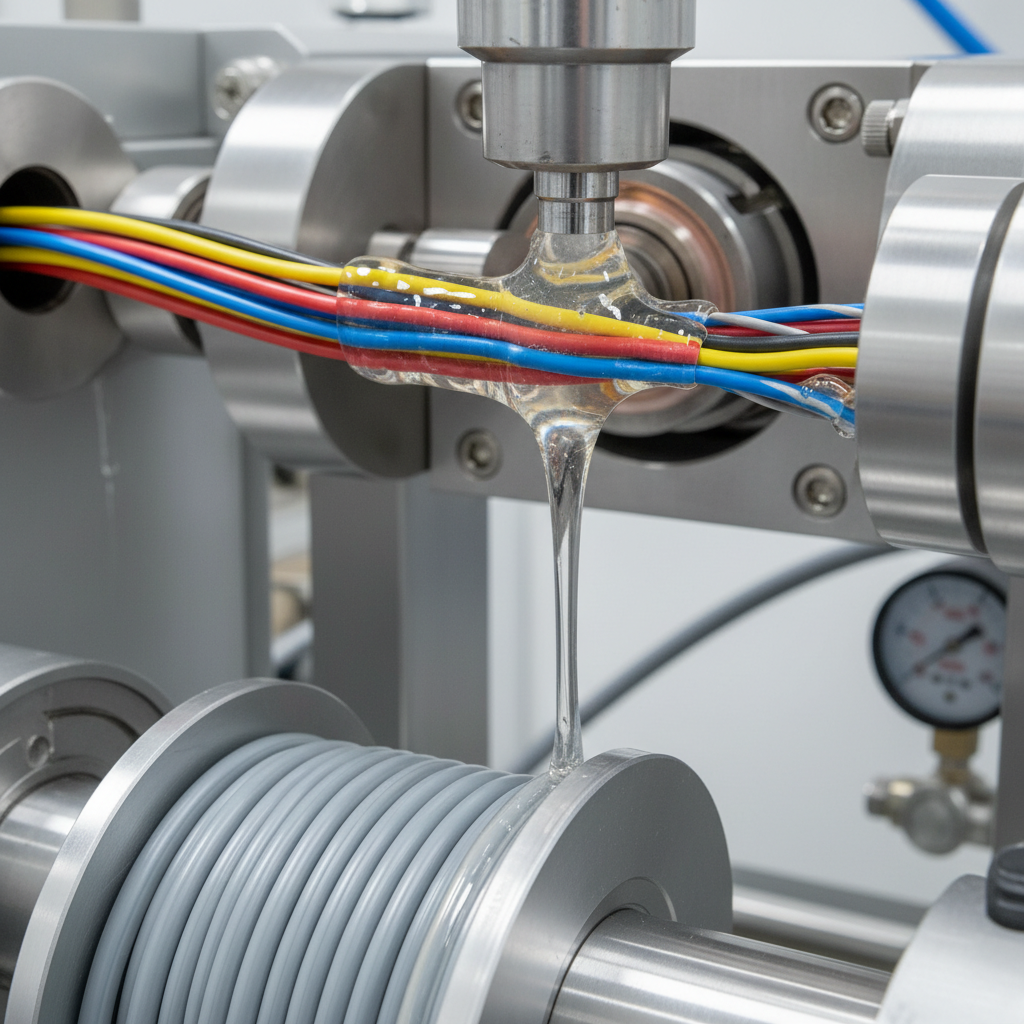 Silicone Pressure Sensitive Adhesive For Wire, Cable, And Polymer Extrusion Processing