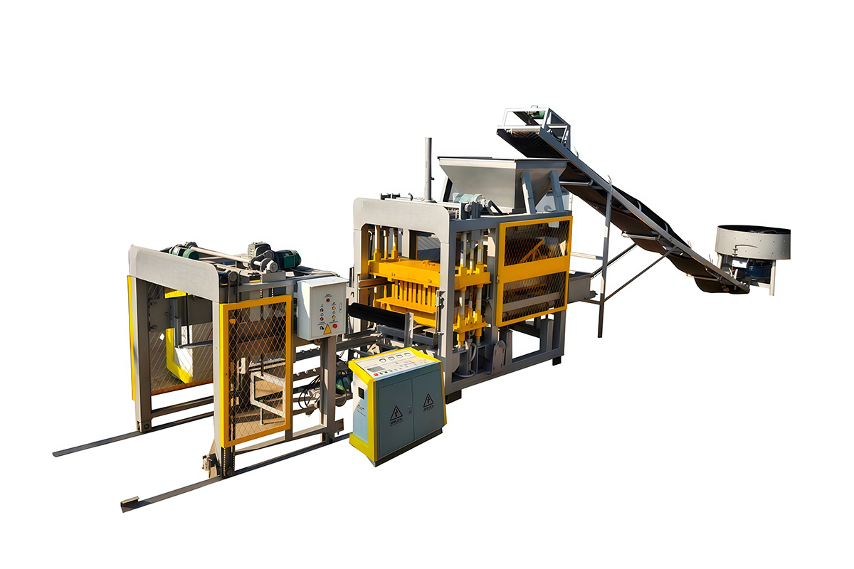 Cement Block Molding Machine With The 4-15 Type Specification