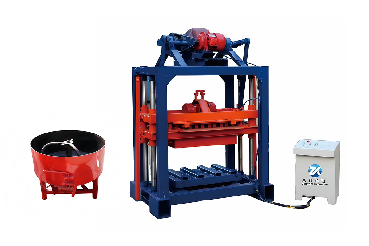 Model 4-40 Machine for Cement Blocks