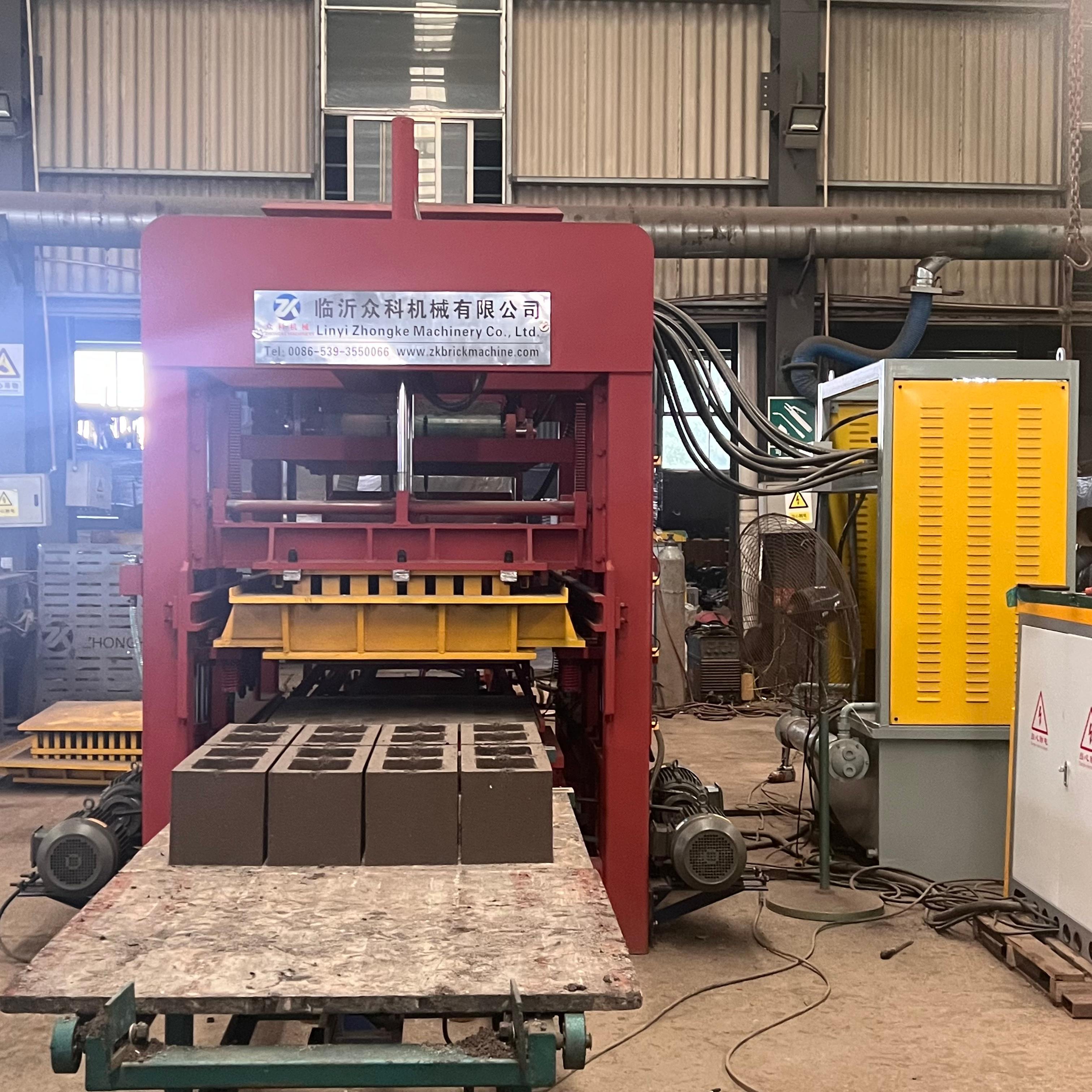 QT8-15 Hydraulic Brick Making Machine