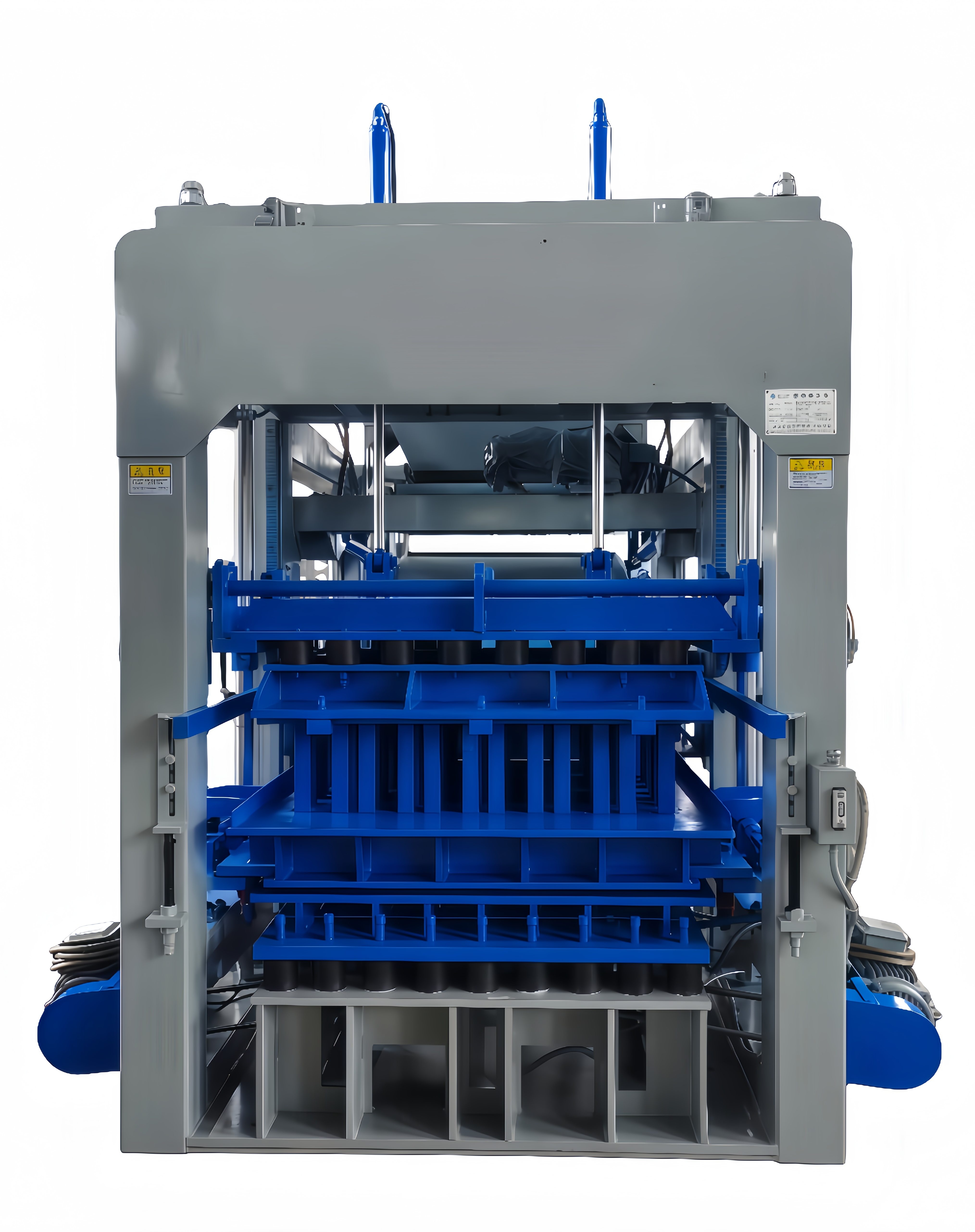 Zhongke QT10-15 Hydraulic Brick Machine