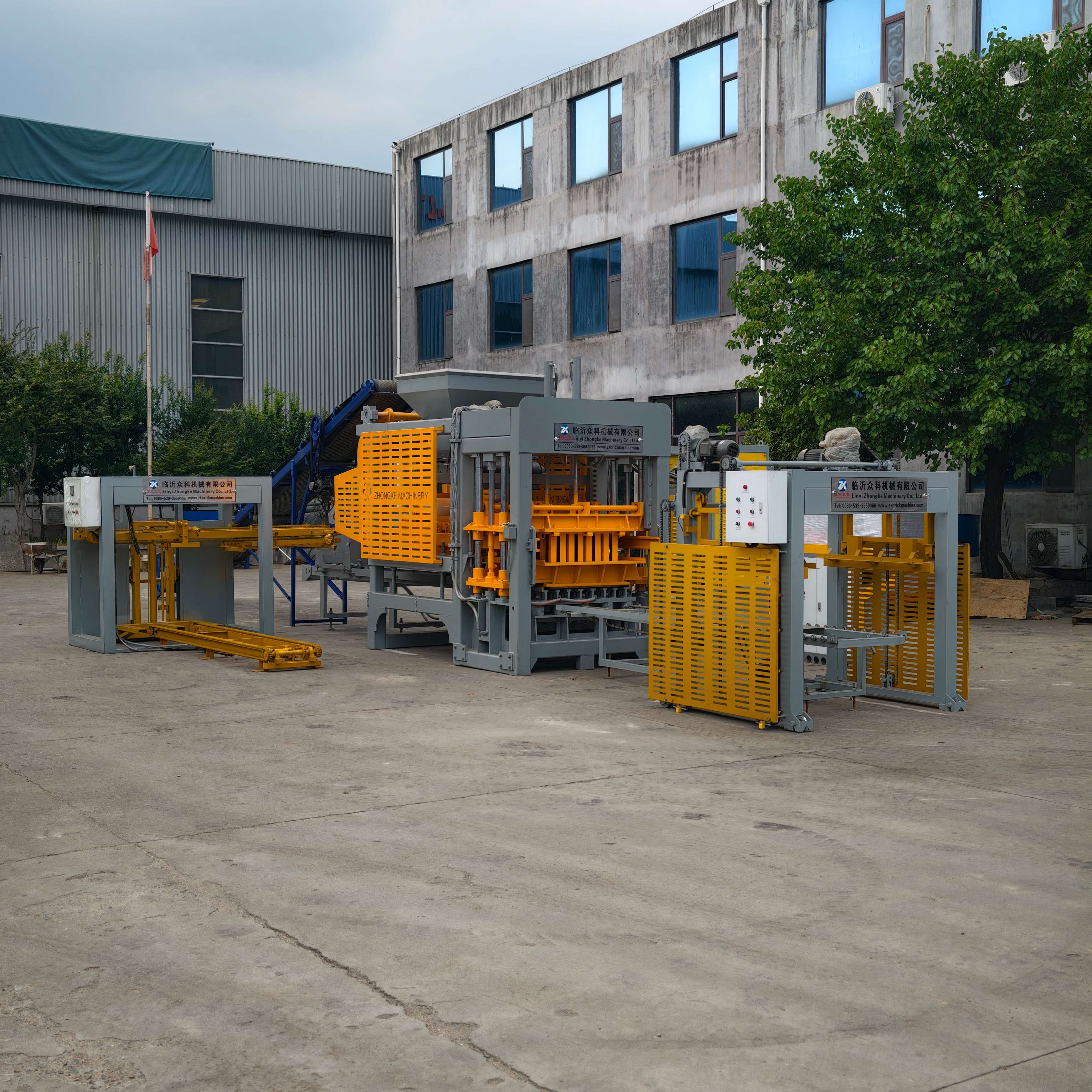 Zhongke Machinery QT8-15 Brick Making Machine
