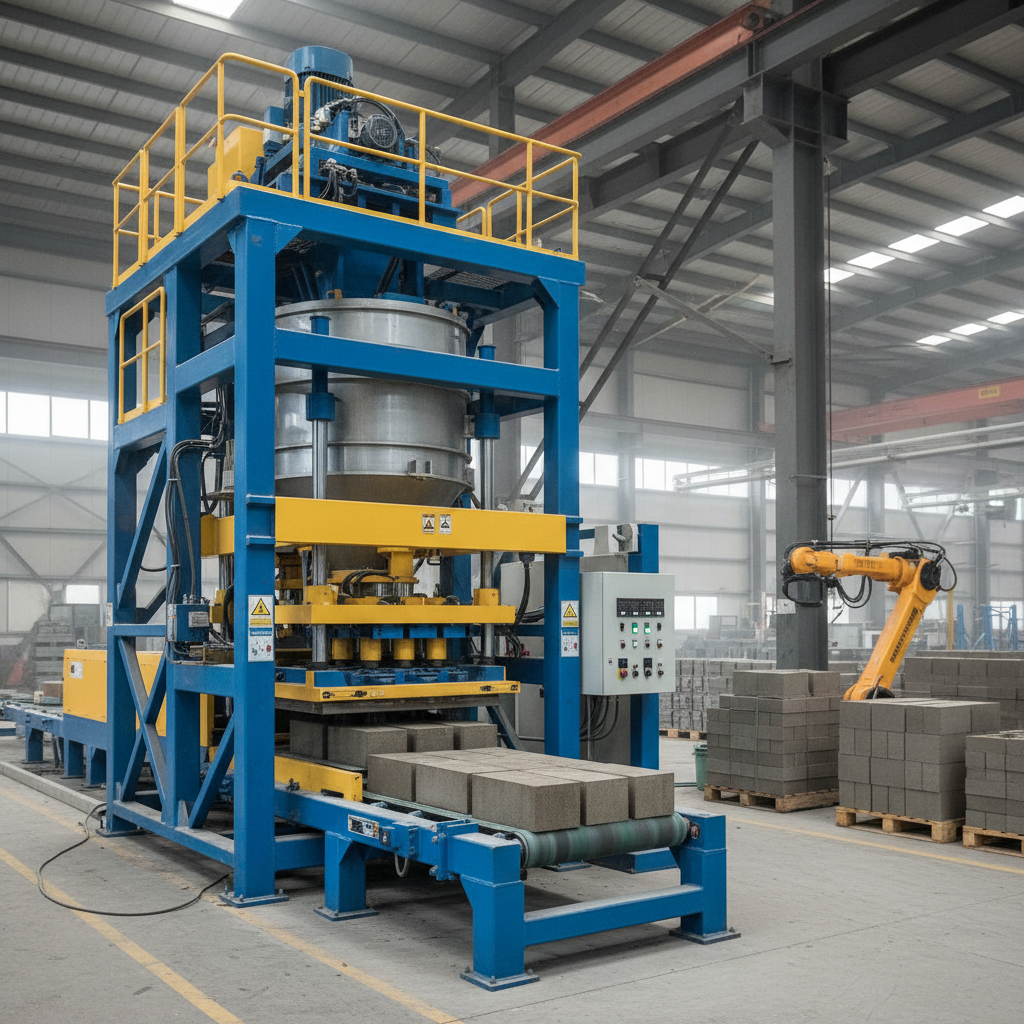 Cement Block Manufacturing Machine For Industrial Engineering