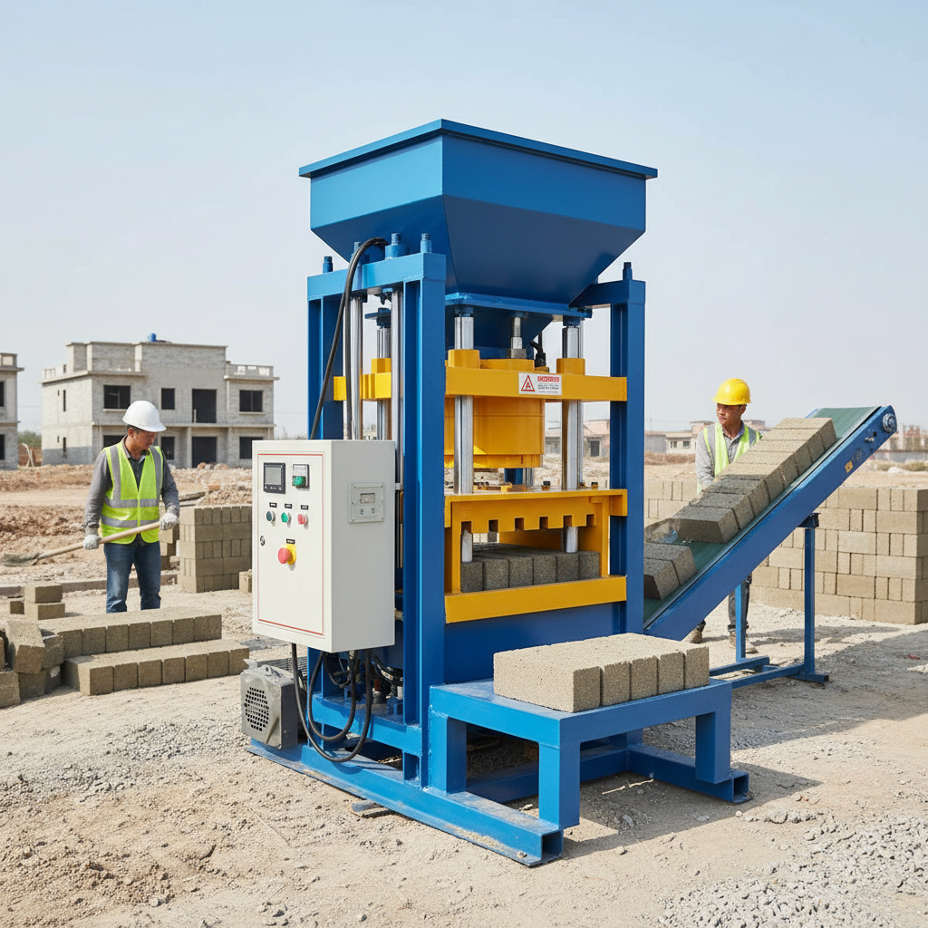 Cement Brick Making Machine For Residential Construction