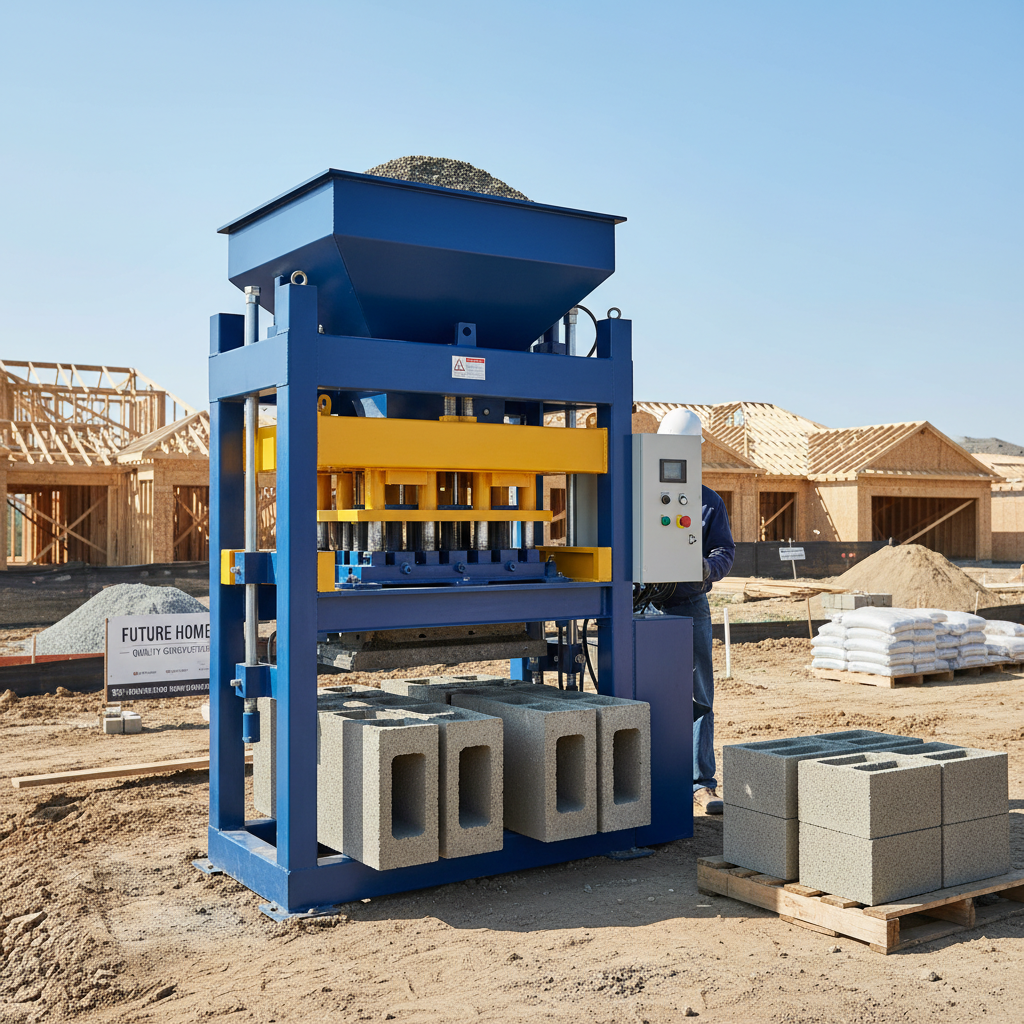 Hollow Block Making Machine For Residential Construction