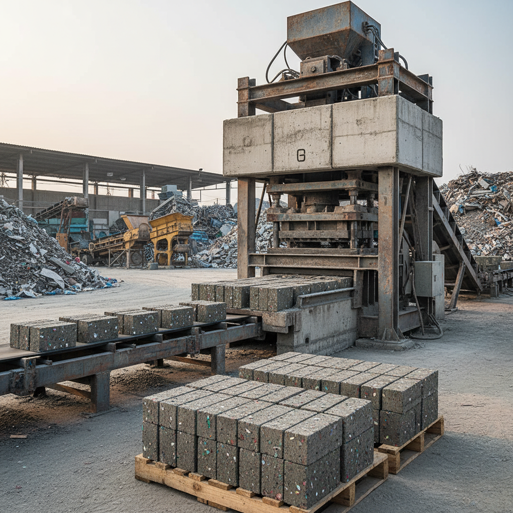 Cement Brick Making Machine For Waste Recycling