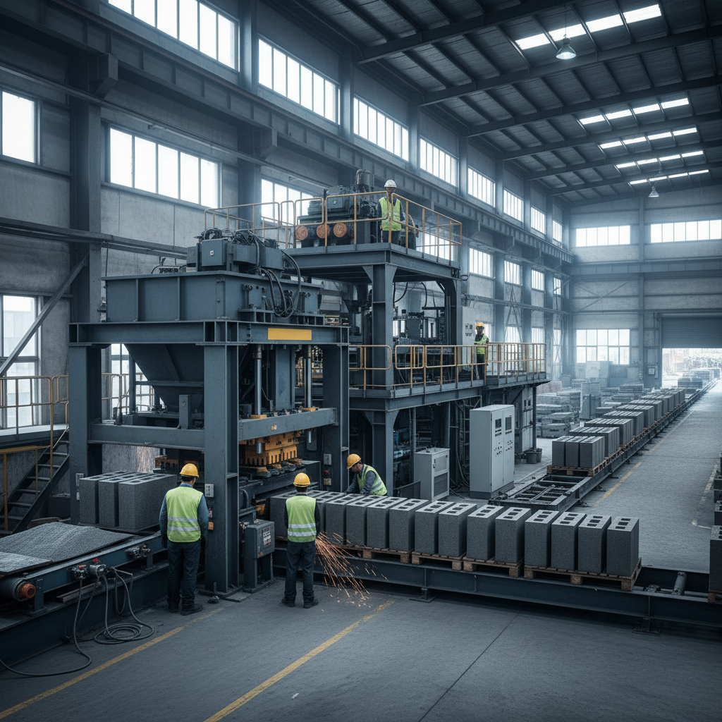 Hollow Block Machine For Industrial Engineering