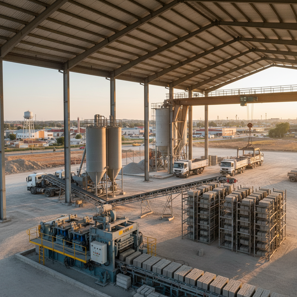 Block Making Equipment For Municipal Utilities