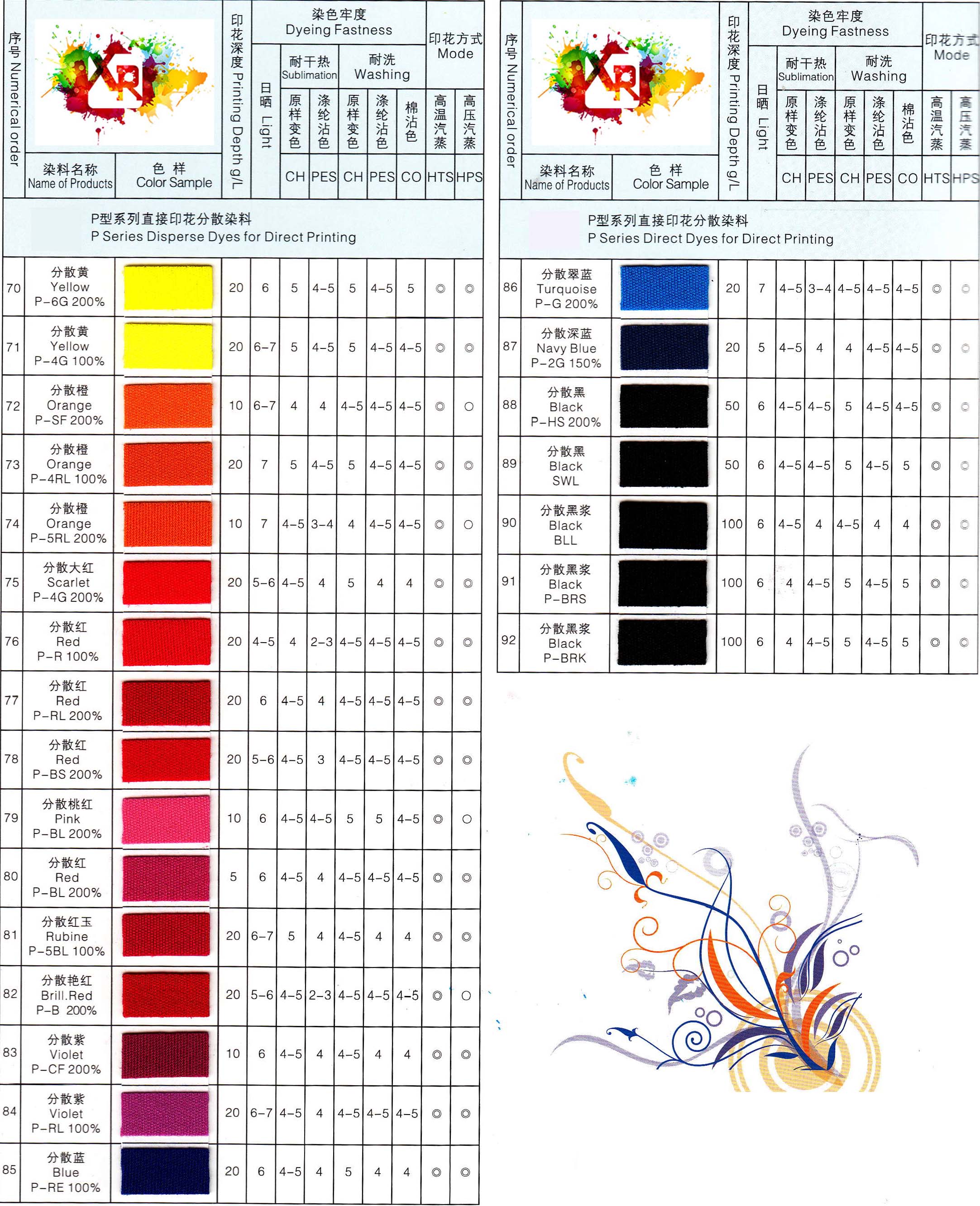 Nuancier de couleurs dispersées-4